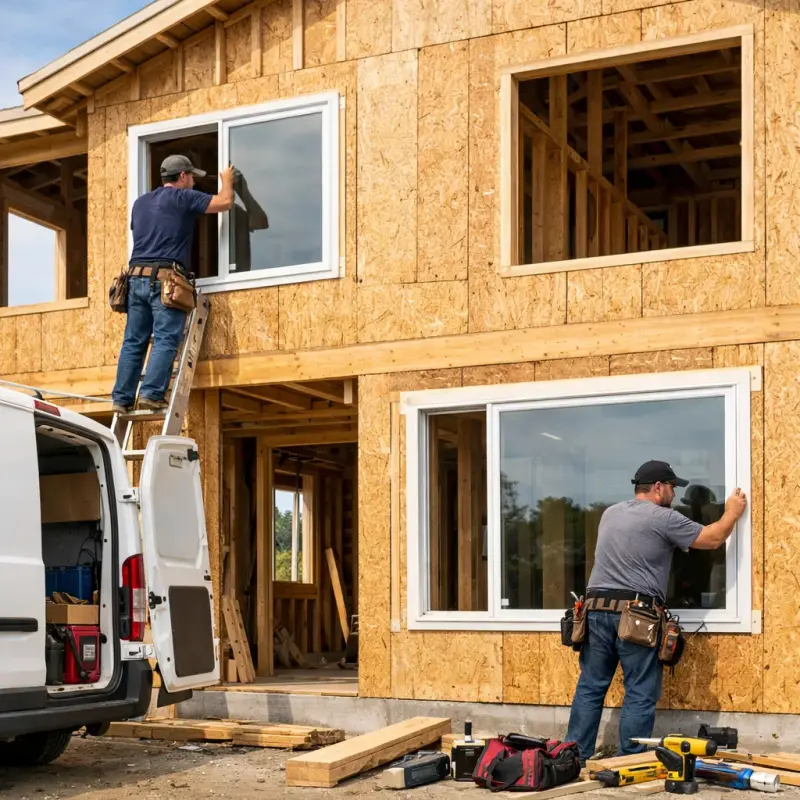 New Construction Windows Burkittsville
